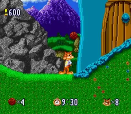 Скриншот 2 к игре Bubsy Two-Fur