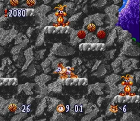 Скриншот 3 к игре Bubsy Two-Fur
