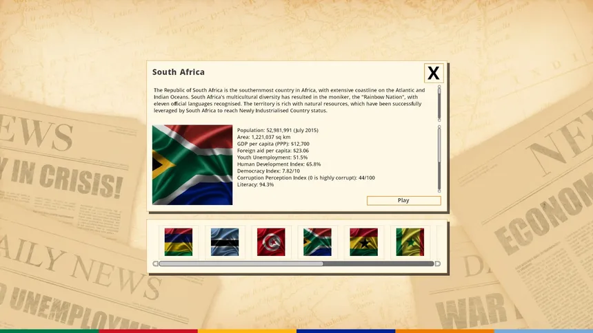 Скриншот 4 к игре Democracy 3 Africa