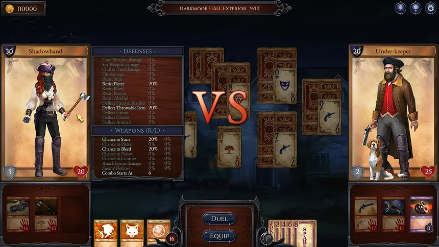 Скриншот 1 к игре Shadowhand: RPG Card Game