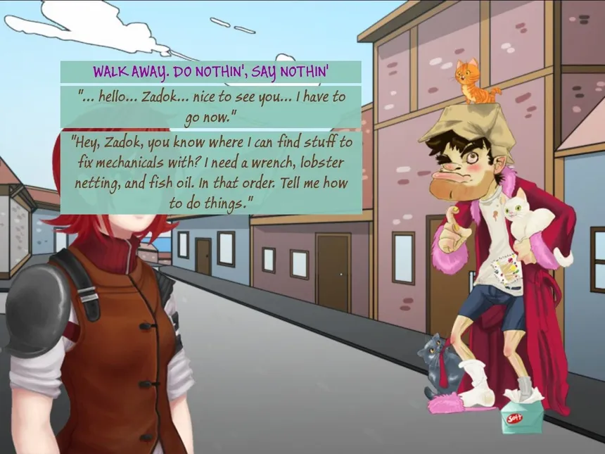 Скриншот 6 к игре Army of Tentacles: (Not) A Cthulhu Dating Sim