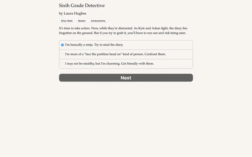 Скриншот 3 к игре Sixth Grade Detective