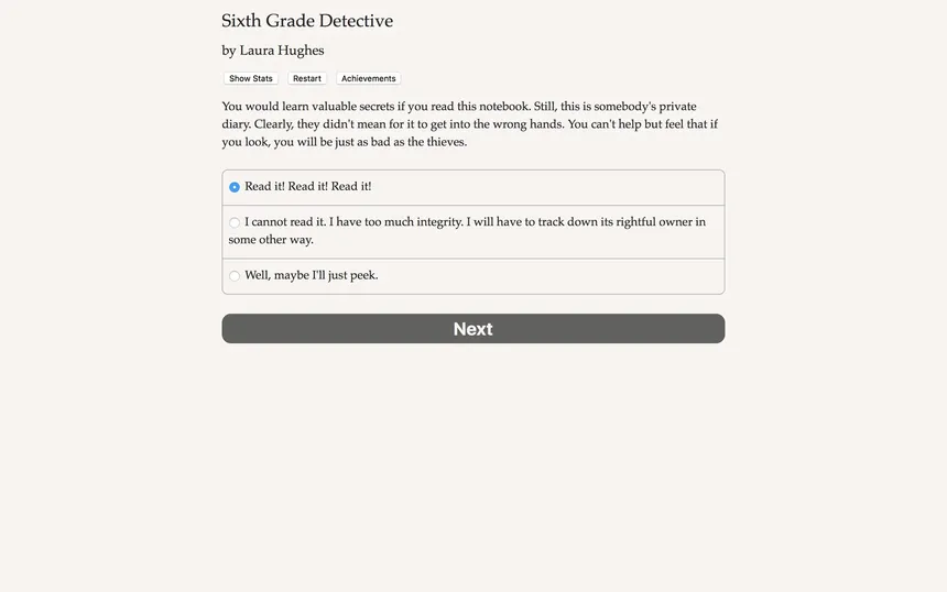 Скриншот 4 к игре Sixth Grade Detective