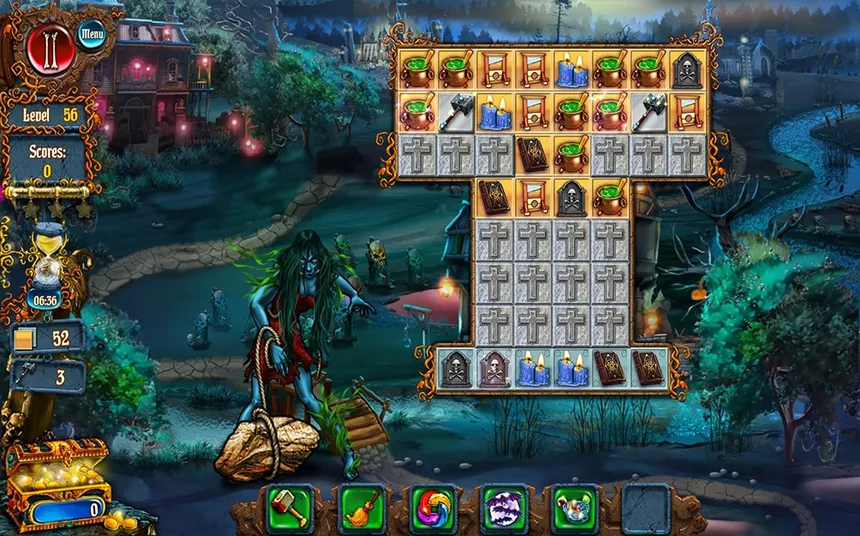 Скриншот 1 к игре Save Halloween: City of Witches