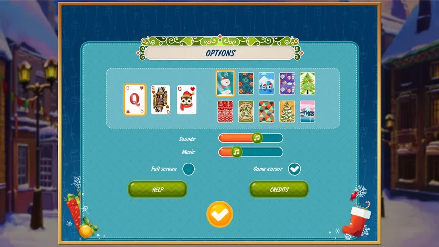 Скриншот 6 к игре Solitaire Christmas. Match 2 Cards