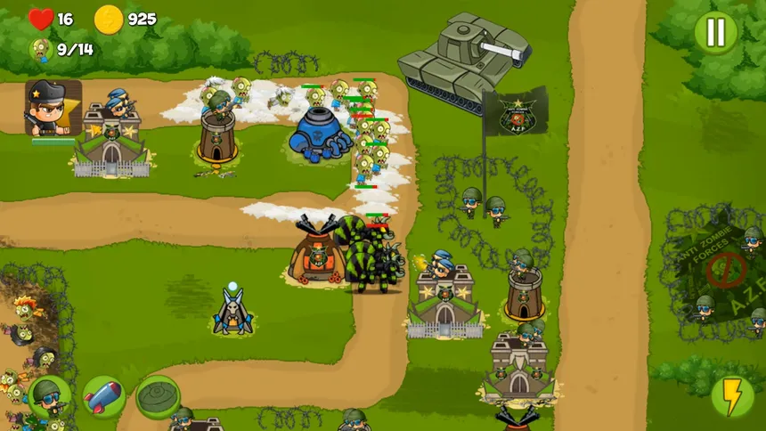 Скриншот 1 к игре Zombie Wars: Invasion