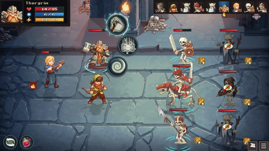 Скриншот 1 к игре Dungeon Rushers