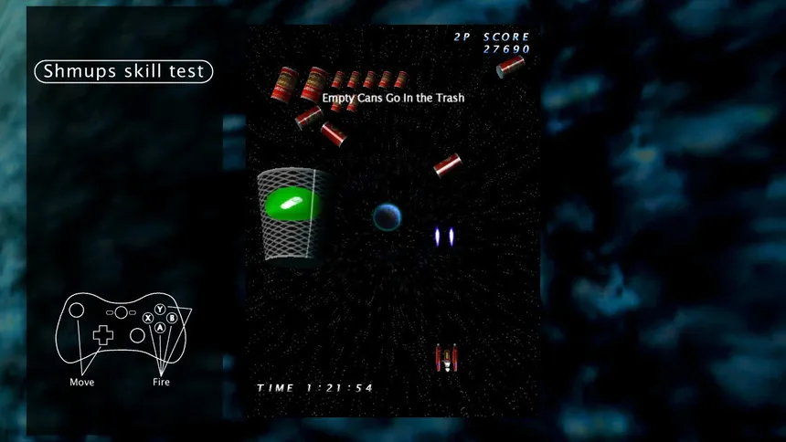 Скриншот 1 к игре Shmups Skill Test