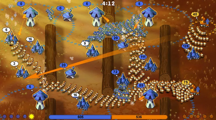 Скриншот 3 к игре Mushroom Wars