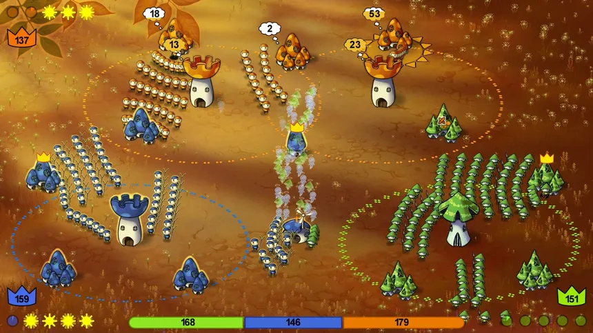 Скриншот 5 к игре Mushroom Wars