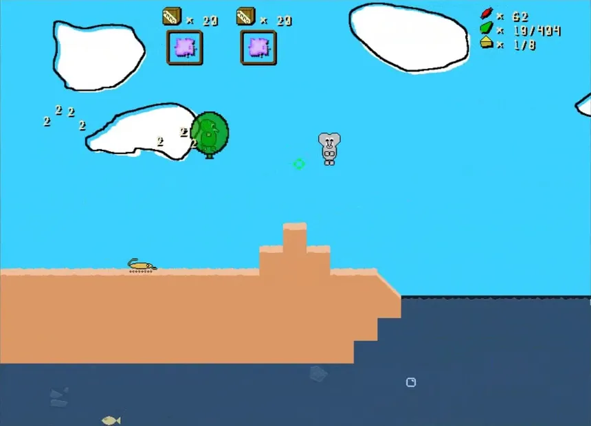 Скриншот 4 к игре Hubert's Island Adventure: Mouse o' War