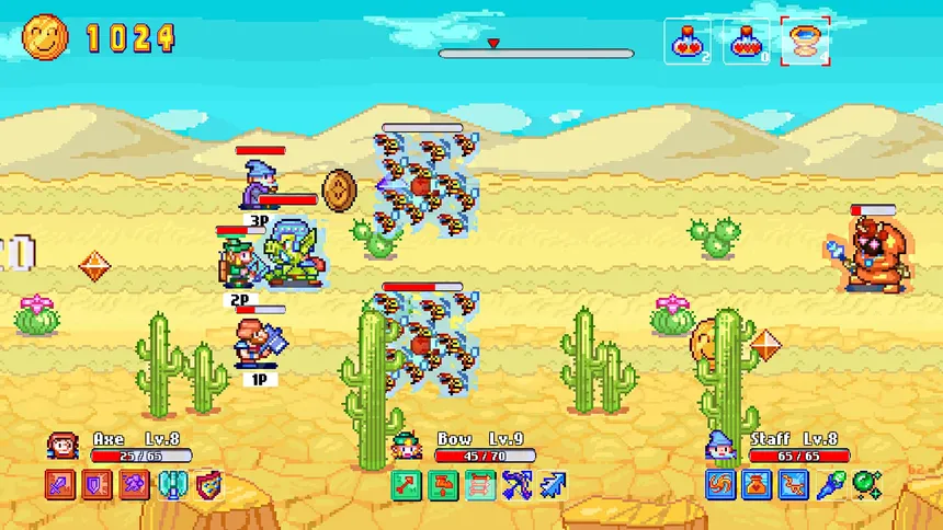 Скриншот 4 к игре Axe, Bow & Staff