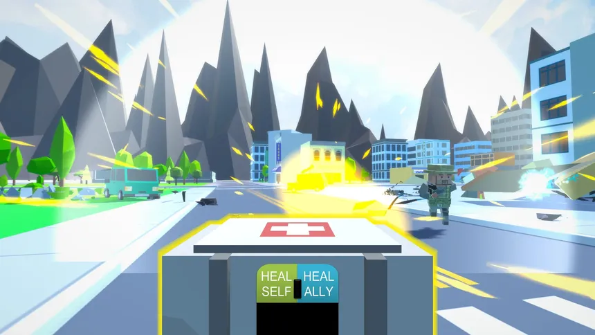 Скриншот 4 к игре Weekend Drive - Survive against Zombies, Aliens, and Dinosaurs!