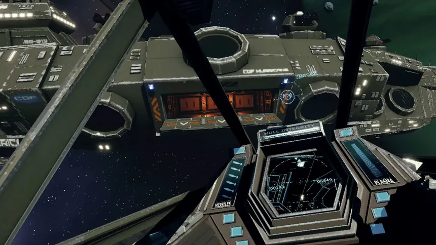 Скриншот 2 к игре CDF Starfighter VR