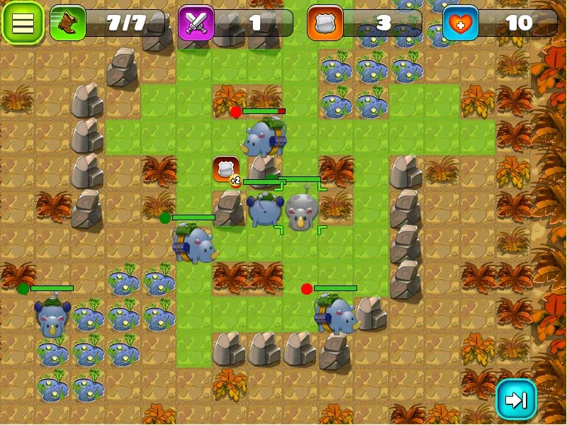 Скриншот 1 к игре Rhino's Rage