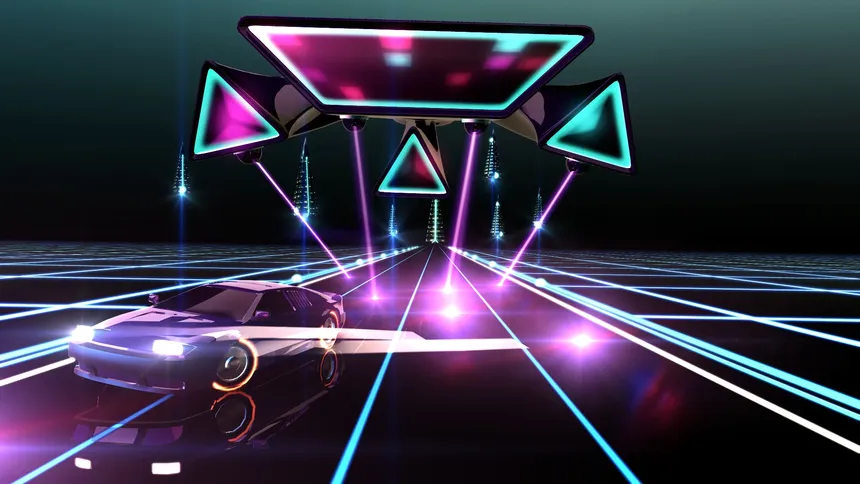 Скриншот 4 к игре Neon Drive