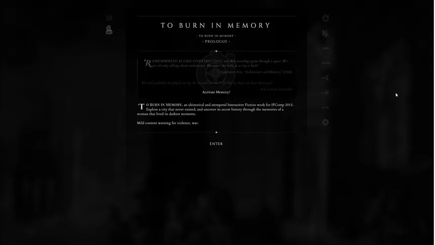 Скриншот 2 к игре To Burn in Memory