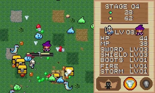 Скриншот 2 к игре Witch and Hero(魔女と勇者)