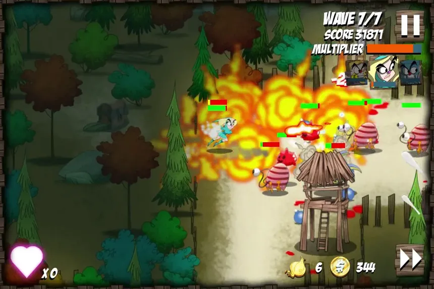 Скриншот 2 к игре Onion Force