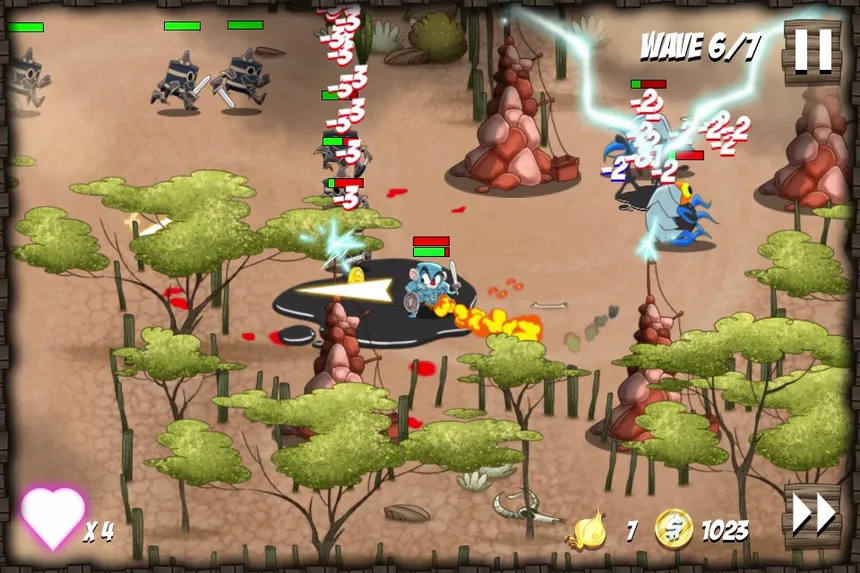 Скриншот 4 к игре Onion Force