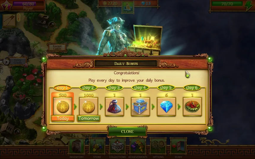 Скриншот 3 к игре Lost Lands: Mahjong