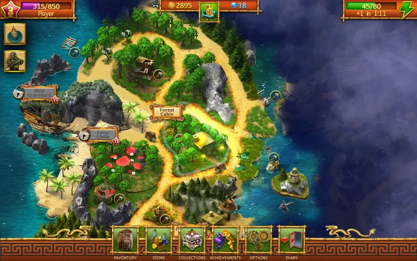 Скриншот 5 к игре Lost Lands: Mahjong