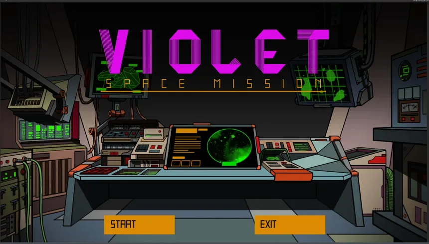 Скриншот 1 к игре VIOLET: Space Mission