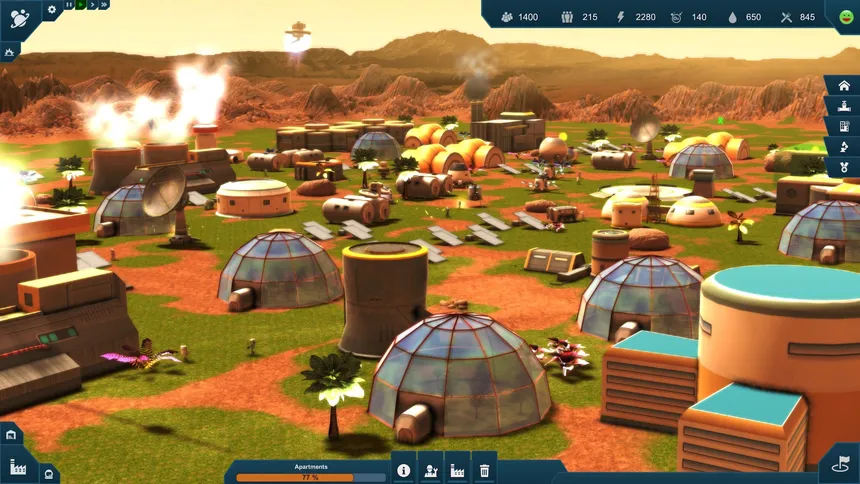 Скриншот 1 к игре Earth Space Colonies