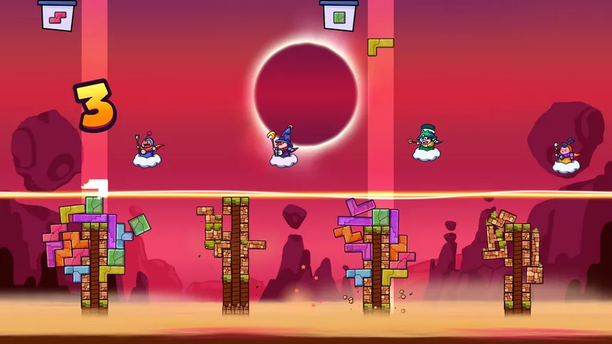Скриншот 1 к игре Tricky Towers