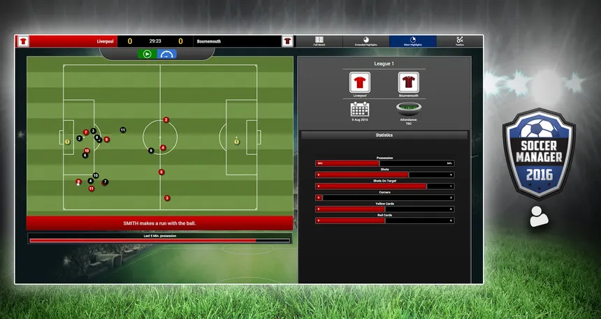 Скриншот 2 к игре Soccer Manager