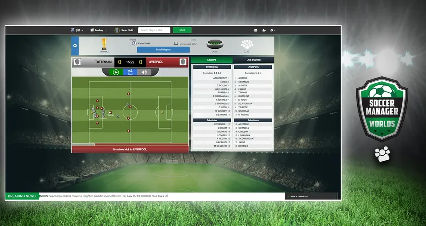 Скриншот 6 к игре Soccer Manager