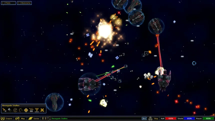 Скриншот 1 к игре Unending Galaxy