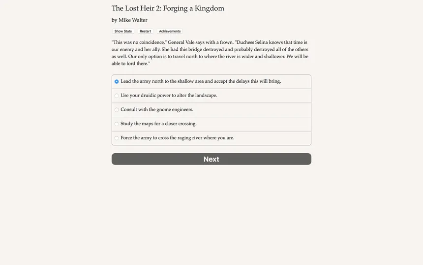 Скриншот 3 к игре The Lost Heir 2: Forging a Kingdom