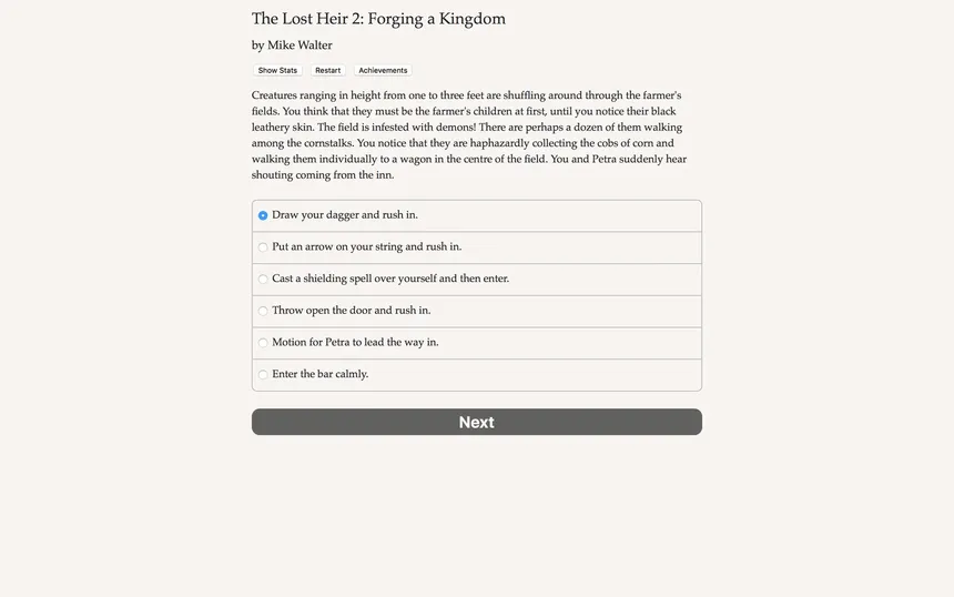 Скриншот 4 к игре The Lost Heir 2: Forging a Kingdom