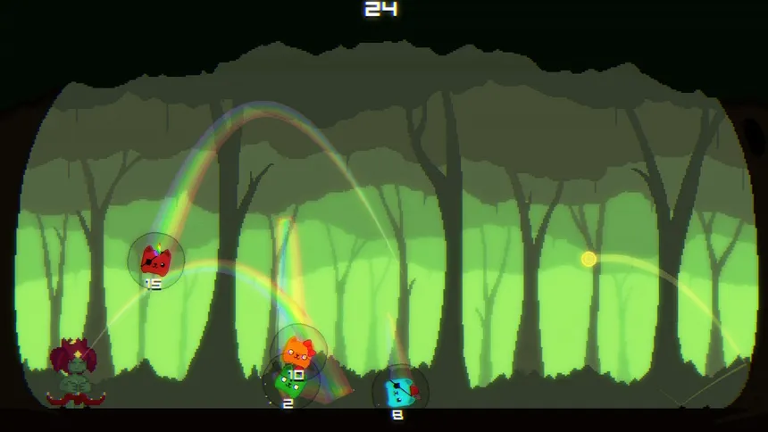 Скриншот 1 к игре Super Kitty Boing Boing