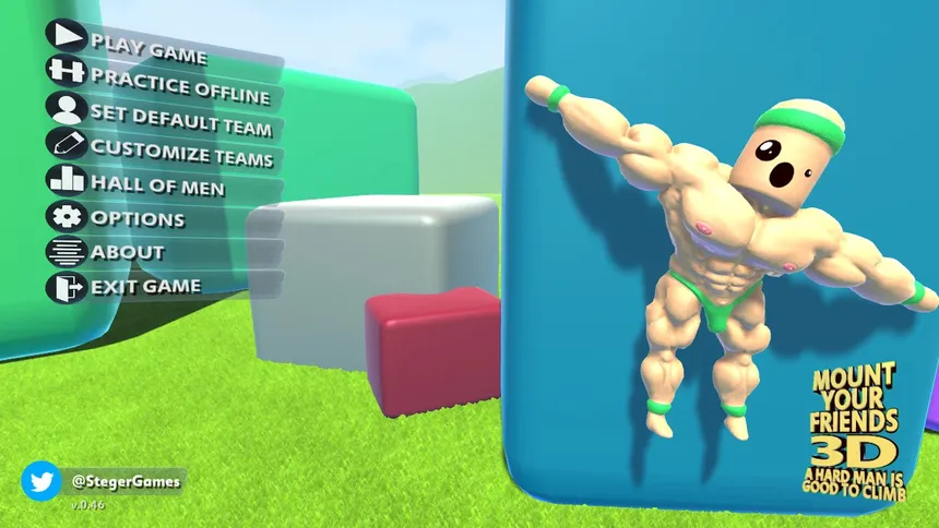 Скриншот 4 к игре Mount Your Friends 3D: A Hard Man is Good to Climb