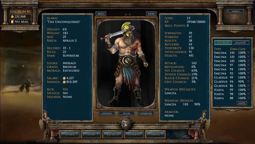Скриншот 3 к игре Age of Gladiators