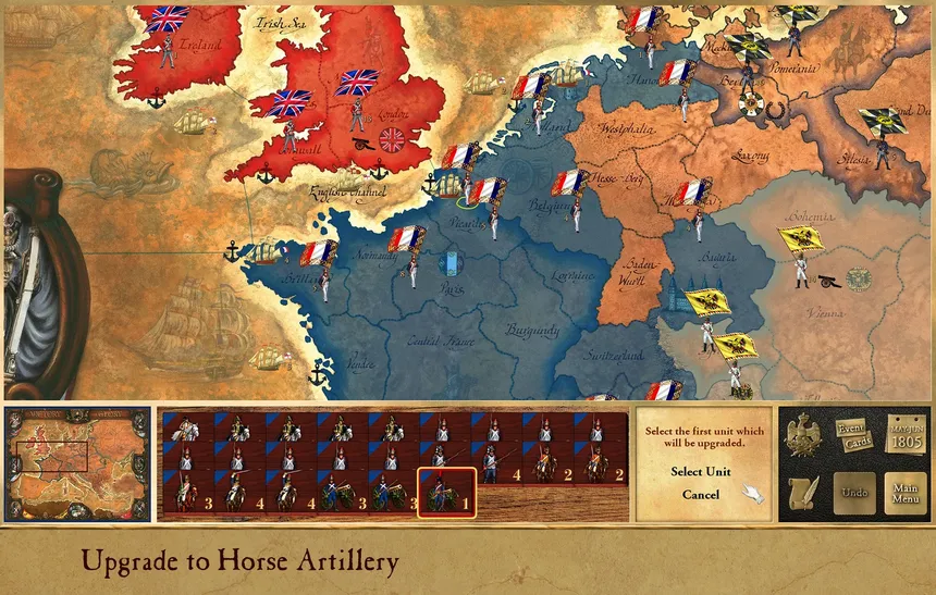 Скриншот 1 к игре Victory and Glory: Napoleon