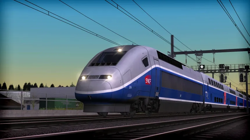 Скриншот 1 к игре TGV Voyages Train Simulator