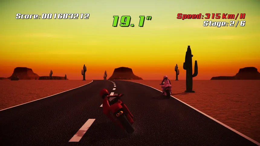 Скриншот 4 к игре Super Night Riders