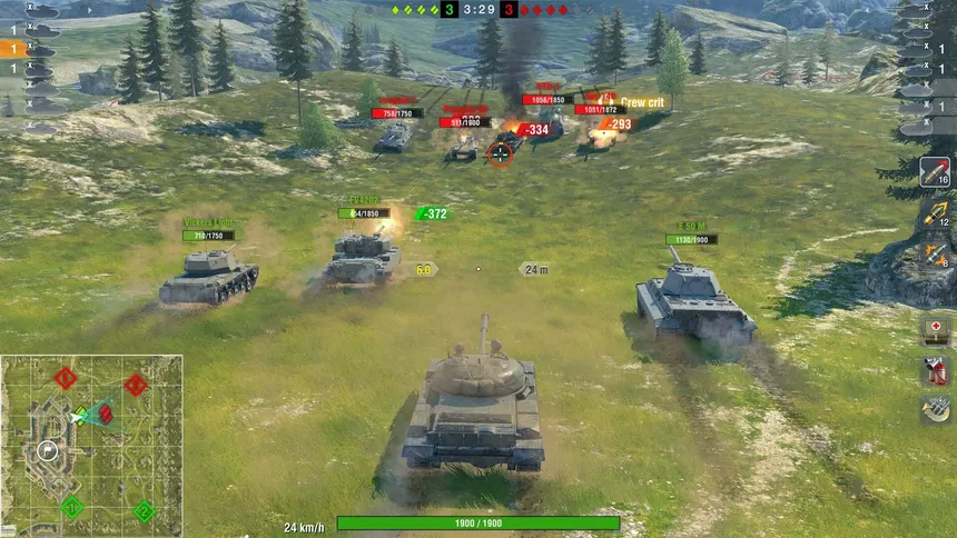 Скриншот 2 к игре World of Tanks Blitz