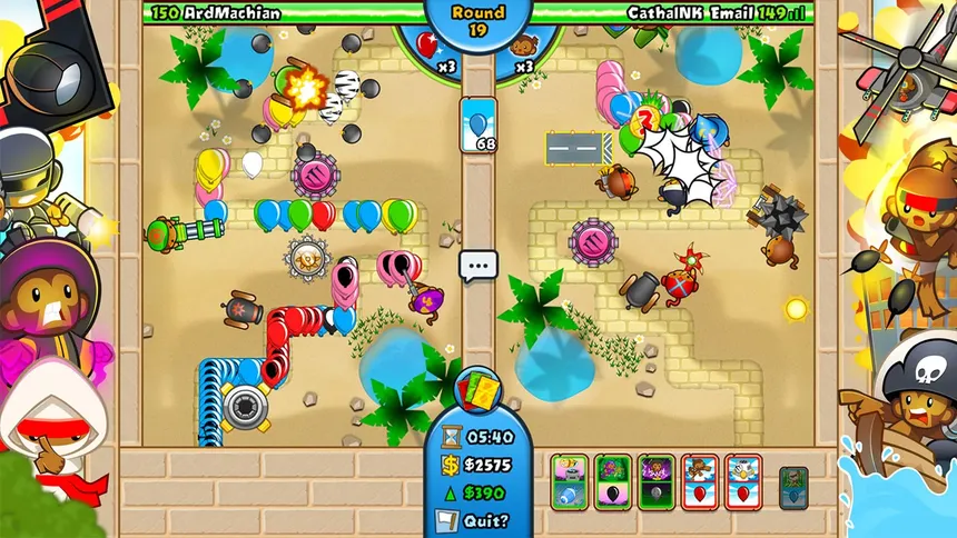 Скриншот 1 к игре Bloons TD Battles