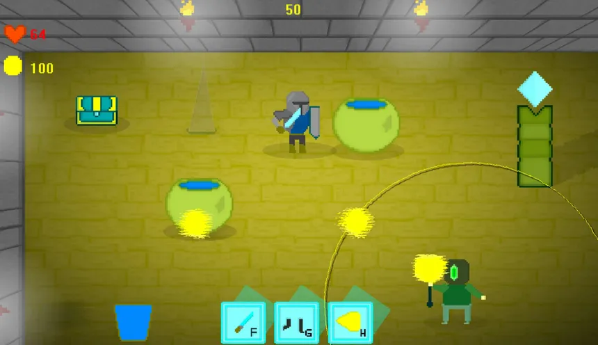 Скриншот 2 к игре Abandoned Knight