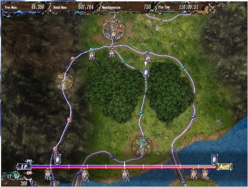 Скриншот 4 к игре Seinarukana -The Spirit of Eternity Sword 2-