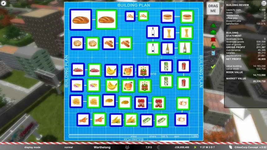 Скриншот 6 к игре CitiesCorp Concept - Build Everything on Your Own