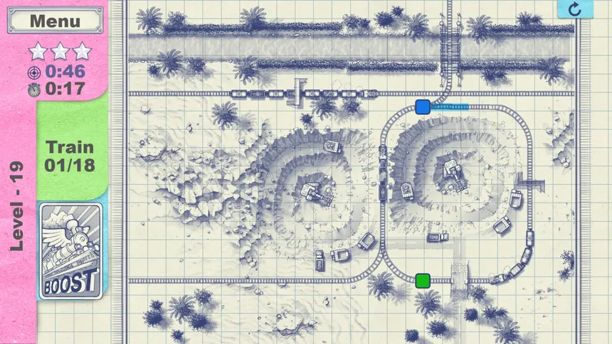 Скриншот 4 к игре Paper Train Traffic