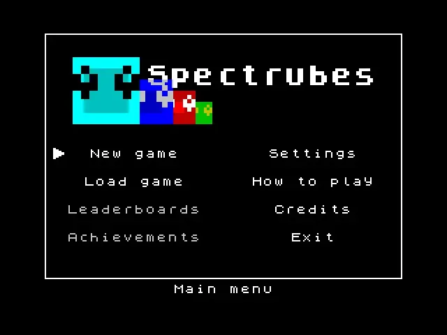 Скриншот 1 к игре Spectrubes