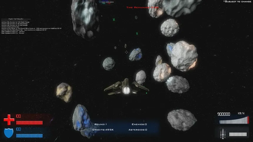 Скриншот 4 к игре AsteroidsHD