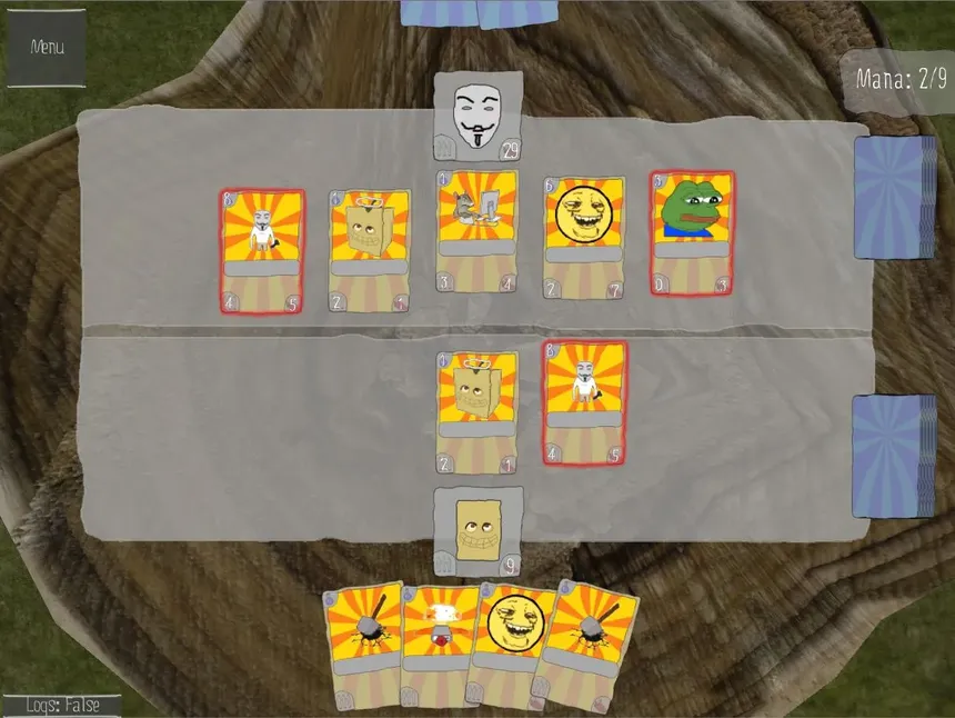 Скриншот 2 к игре Bitardia Cards: Memes of 2ch