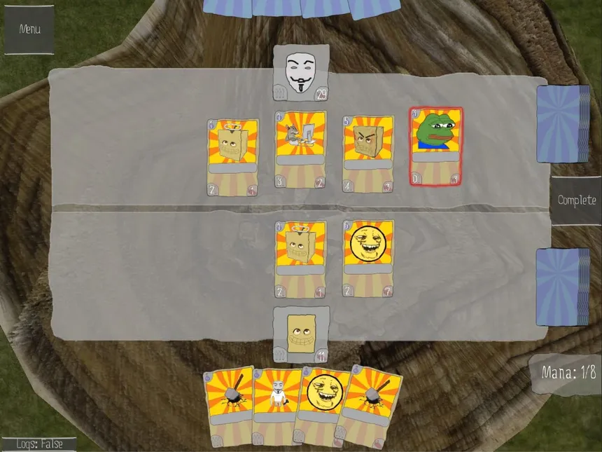 Скриншот 3 к игре Bitardia Cards: Memes of 2ch